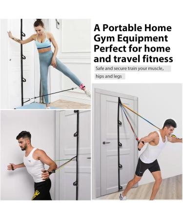 Upgraded Door Anchor Strap for Resistance Bands Portable Workout Resistance Band Door Anchors Space Saving Easy Set Up Home Gym Secure Multi Point Anchor Gym for Home Fitness(Bands Not Include) - Buy Online on GoSupps.com