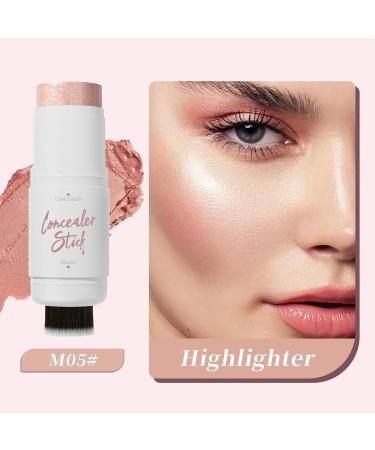 2 in 1 Double Head Makeup Sticks - Multifunctional Contouring Stick - Bronzer Highlighter Stick for Makeup - Buy Online on GoSupps.com