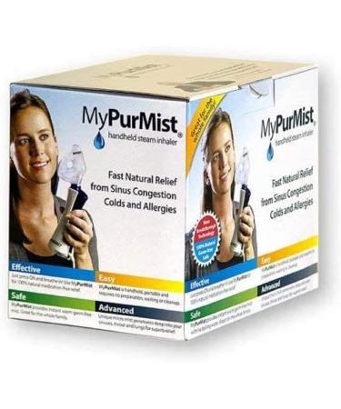 2020 MyPurMist Classic Handheld Steam Inhaler (Plug-in) + Free Hands-Free Holder - Buy Online on GoSupps.com