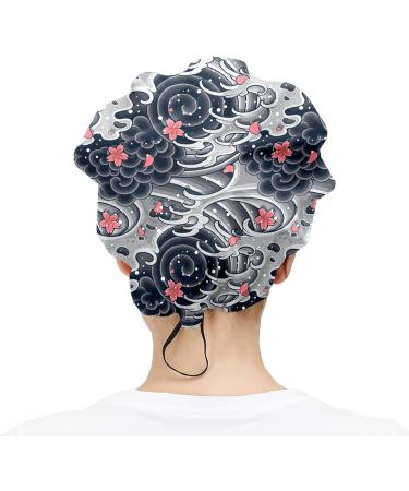 Adjustable Japanese Wave Working Cap for Men and Women - One Size Fit All - Buy Online on GoSupps.com