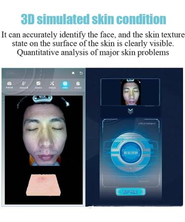 D tecteur de Peau Intelligent 3D Skin 13 3 Pouces 36 Millions de Pixels 8 Analyses spectrales 14 indicateurs Peuvent tre d tect s/Cloud Computing Stockage en Nuage - Buy Online on GoSupps.com