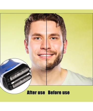 Braun Series 3 Shaver Replacement Heads - Compatible with 3040s, 310s, 3010s, 300s - Metal Bracket Included - Buy Online on GoSupps.com