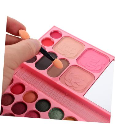 CRILSTYLEO 2pcs 33 Makeup Palette Neon Eyeshadow Palette Eyeshadow Accessories Cosmetic Leather - Buy Online on GoSupps.com