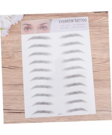POPETPOP 4 Pcs 3d Eyebrow Stickers 4d Hair- Eyebrows Waterproof Stickers Imitation Eyebrow Water Proof Tool - Buy Online on GoSupps.com