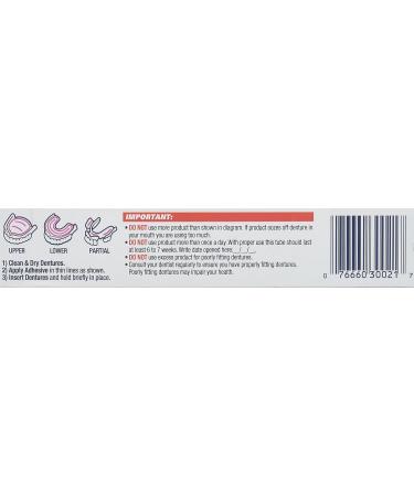 Fixodent Control Adhesive 2z - Strong Hold Denture Adhesive - Buy Online on GoSupps.com