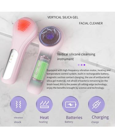 Premium Silicone Facial Cleansing Brush - Waterproof Exfoliator for Men & Women | Deep Cleansing Blackhead Removal & Massage - Buy Online on GoSupps.com