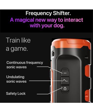 Anti Bark Device for Dogs w/ 3X Ultrasonic emitters 50ft Range Professional Dog Bark Deterrent Devices Stop Dog Barking Best Handheld Behavior Training Tool Indoor & Outdoor Rechargeable (Orange) - Buy Online on GoSupps.com