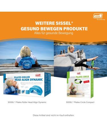 Sissel Pilates Roller PRO - Blue 90 cm | Fitness Rollers for Optimal Support | International Shipping Available - Buy Online on GoSupps.com