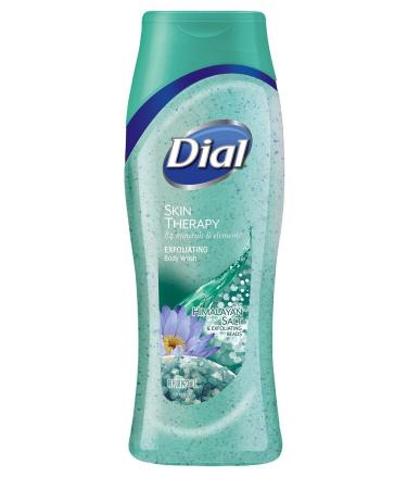 Dial Exfoliating Body Wash with Himalayan Salt & Exfoliating Beads - Skin Therapy - 16 FL OZ Per Bottle (Pack of 2) - Buy Online on GoSupps.com