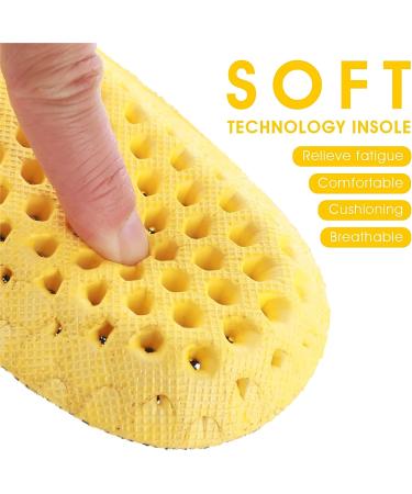 Plantar Fasciitis Sports Insoles for Men & Women - Arch Support Inserts for Flat Feet - Shock Absorbing Comfort - Cut-to-Fit Design - Size Men US 8-11 - Buy Online on GoSupps.com