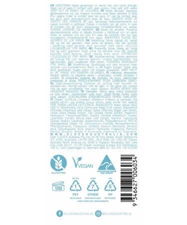 ELEVEN AUSTRALIA Detangle My Hair Leave In Spray Hydrate & Tame Hair - 6.8 Fl Oz - Buy Online on GoSupps.com