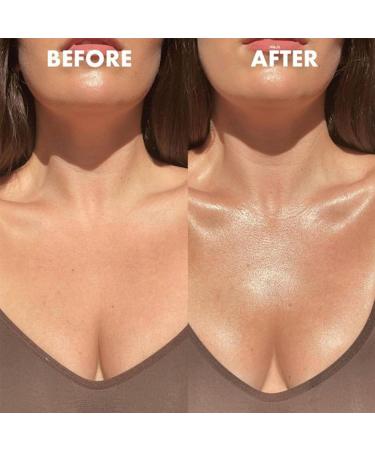 PHOERA Body Shimmer Oil Waterproof Long Lasting Moisturizing Body Luminizer Glow Body Illuminator Highlighter for Face with Makup Bursh 1oz/Jars (2PCS 101 Rose Gold) - Buy Online on GoSupps.com