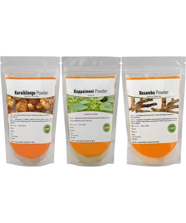 NP Kuppaimeni Powder Koraikilangu Powder & Vasambu (200G)