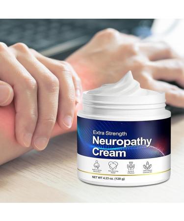  Monozoz Nerve Cream | 120g Soothing Nerve Lotion Toe Cream for Massage and Comfort of Hands Feet Legs Arms and Joints - Buy Online on GoSupps.com