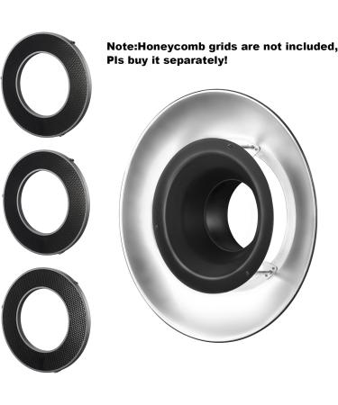 Godox RFT-25S Silver Beauty Dish Reflector for R200 Macro Ring Flash - Ideal for Photography - Buy Online on GoSupps.com
