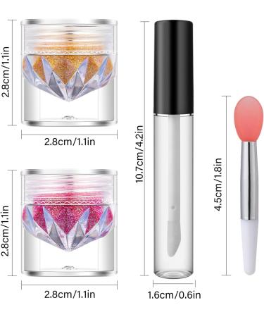 CHAKAE 2 Colors Lipstick Set - Lip Gloss Lipstick - Lip and Nail Makeup Powder - Buy Online on GoSupps.com