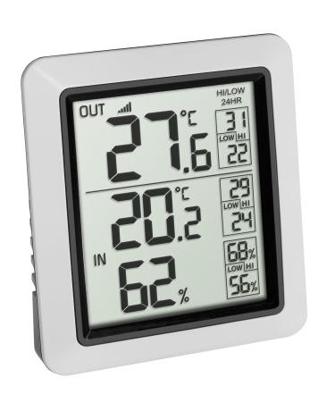 TFA Dostmann Info radio thermometer incl. Outdoor broadcaster 30:3065.02 to determine the internal and outside temperature permanent max. - Buy Online on GoSupps.com