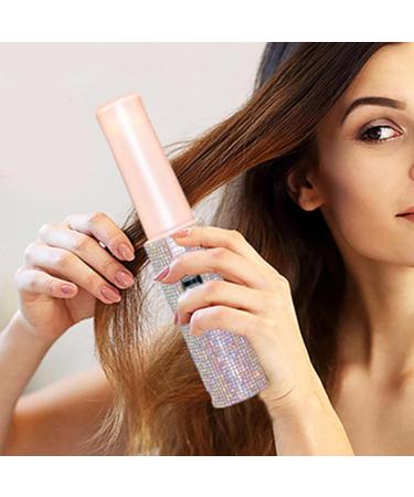 Buy Cordless Hair Straightener - 2 in 1 Curler & Straightener | Portable USB Wireless Hair Iron for Women - Pink - Buy Online on GoSupps.com