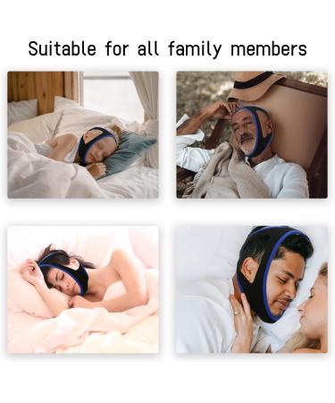Anti Snoring Chin Strap - Adjustable & Breathable Device for CPAP Users - Effective Snoring Solution for Men & Women (Pink - Buy Online on GoSupps.com