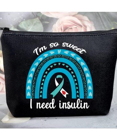 G2TUP Diabetic Supplies Travel Bag - Insulin Case for Diabetics (I'm So Sweet) - Diabetes Carry Bag - Buy Online on GoSupps.com