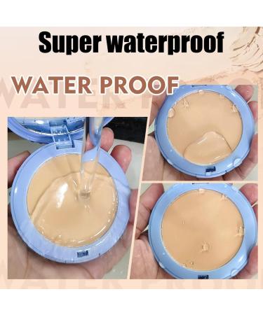 GAGK Matte Perfection Pressed Powder GAGK Lasting Waterproof Makeup Oil Control Face Pressed Powder Matte Wet and Dry Powder Lightweight Facial Makeup for Soft Focus Finish (03#-Pure beige) - Buy Online on GoSupps.com