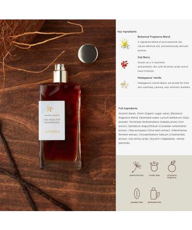 Lavanila Vanilla Coconut Perfume for Women 0.32 oz Roller - Tropical Coconut Tahitian Tiare Flower & Warm Vanilla The Healthy Fragrance Clean and Natural - Buy Online on GoSupps.com