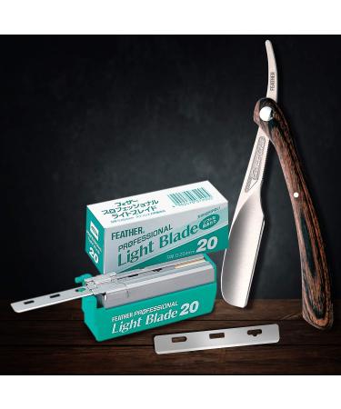 Feather Professional Light Blade Razor Blades - Unique & Standard for a Superior Shave | International Shipping Available - Buy Online on GoSupps.com