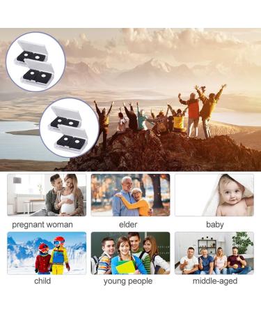 4 Pairs Motion Sickness Bands - Travel Wristbands for Car Sea & Air - Nausea Relief Wristbands (Black - Buy Online on GoSupps.com