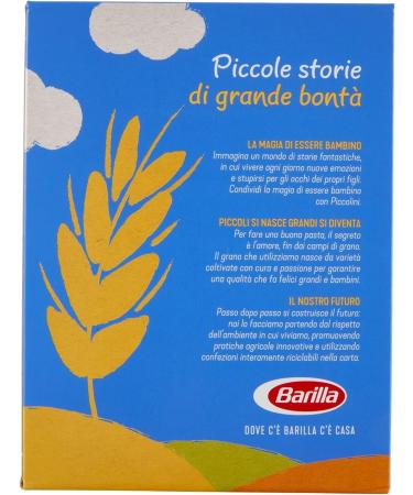  Barilla Barilla - Small tartlets mini swirls durum wheat semolina pasta - 6 pieces of 500 g 3 kg  - Buy Online on GoSupps.com