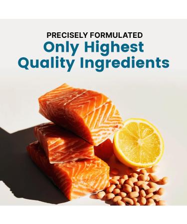 4-in-1 Fish Oil Omega 3 Fatty Supplements (2100mg) - Omega 3 Fish Oil with Vitamins D3 K2 and CoQ10 - Lemon Flavored (120 softgels) 120 Count (Pack of 1) - Buy Online on GoSupps.com