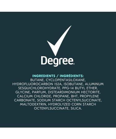 Degree Advanced Dry Spray Antiperspirant Deodorant for 72H Sweat & Odour Protection Workout Endure goes on instantly dry 107 g - Buy Online on GoSupps.com