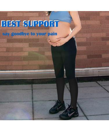 Blongw Compression Stockings for Men - 6 Pairs of Support Knee Socks for Sports Flight & Travel - XL Size - Buy Online on GoSupps.com