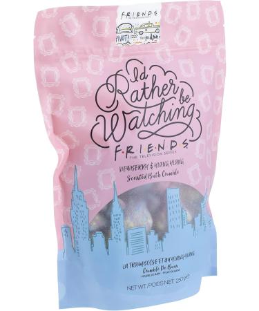 Buy PALADONE Id Rather Be Watching Friends Bath Crumble Dewberry & Ylang Ylang Aromatherapy Fizz - 250g (8.8 oz) - International Shipping - Buy Online on GoSupps.com