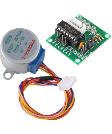 Aoicrie 4Sets 28BYJ-48 DC 5V Stepper Motor + ULN2003 Driver Test Module Board - Buy Online on GoSupps.com