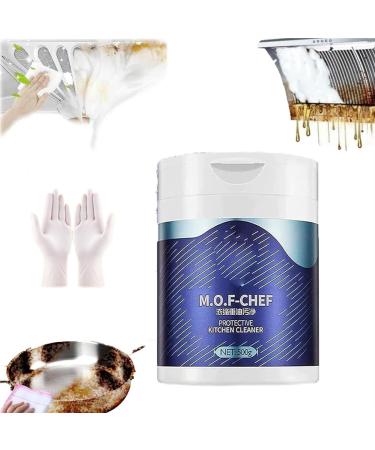 Mof Chef Cleaning Powder, Mof Chef Powder Cleaner, MOF Chef Kitchen Cleaning Powder, Moh Chef Kitchen Cleaner, Heavy Duty Degreaser Cleaner