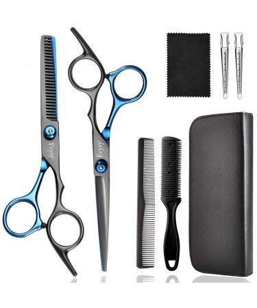 Hairdresser shears haircutting scissors Effilier scissors set fcysy hairdresser scissors professionally hair scissors set scissors hair cutting hairdresser hairstore children dog effilant scissors hairdresser professional blue blue black