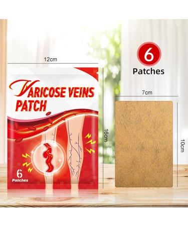 Vein Care Patch - Fast Absorption 30 Count Plaster for Varicose Veins - Skin Care - Buy Online on GoSupps.com