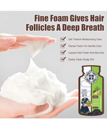 KEORHEZ Ginger Shampoo against hair loss 2 boxes Dense Hair Shampoo plant extract shampoo against hair loss effective prevention - Buy Online on GoSupps.com