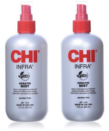 CHI Keratin Mist 12oz 2pk  12 fluid_ounces