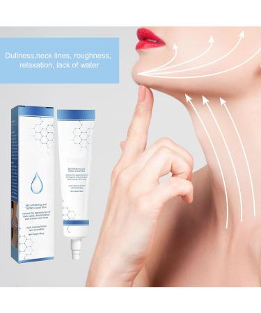 ThrivingAura Neck Firming Cream Collagen-Enriched Neck Firming Cream by Double Chin Reducer Skin Tightening Solution Deep Hydrating for All Skin Types Effectively Lifting Sagging Skin Non-Greasy - Buy Online on GoSupps.com