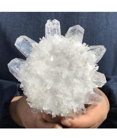 2.11LB Natural Clear White Quartz Cluster Crystal Specimen JZIGTDEM - Buy Online on GoSupps.com