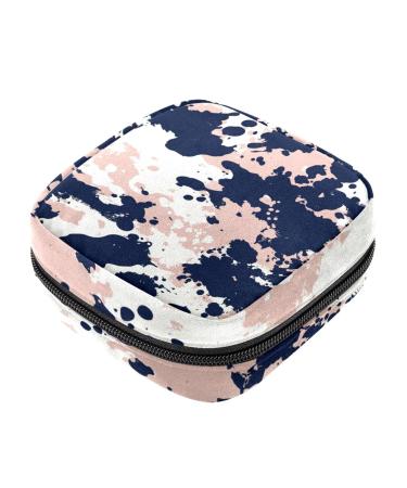 Colorful Camouflage Pattern Sanitary Napkin Storage Bag Feminine Product Pouches Portable Period Kit Bag Menstruation First Period Bag for Women Teen Girls Ladies Menstrual Cup Pouch Tampon Bags Color 6
