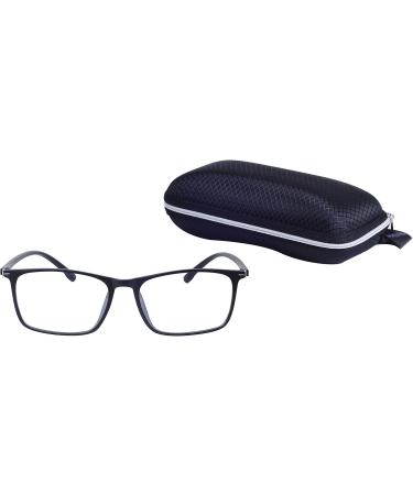 Blue Light Blocking Glasses for Computer - Anti Glare Fatigue Blocking Headaches Eye Strain - TR90 Frame Matt Black - Buy Online on GoSupps.com