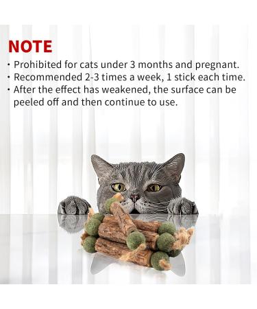 6 Pieces Catnip Sticks & Matatabi Cat Toys | Natural Interactive Chew Toys for Cats - Buy Online on GoSupps.com