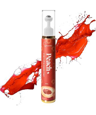 Sunset Peach 2-in-1 Lip and Cheek Tint | Vivid Stain with Moisturizing Finish - Buy Online on GoSupps.com