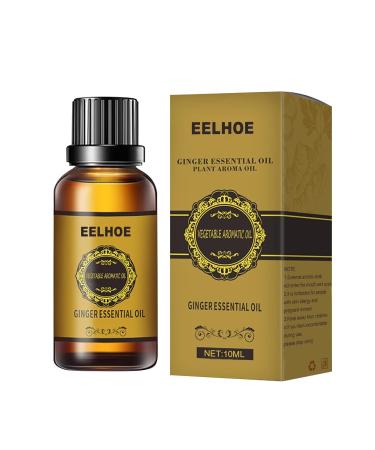 Anti-Cellulite Massage Oil - Natural Ginger Essential Oil for Weight Loss & Relaxation - Herbal Drainage Solution - Buy Online on GoSupps.com