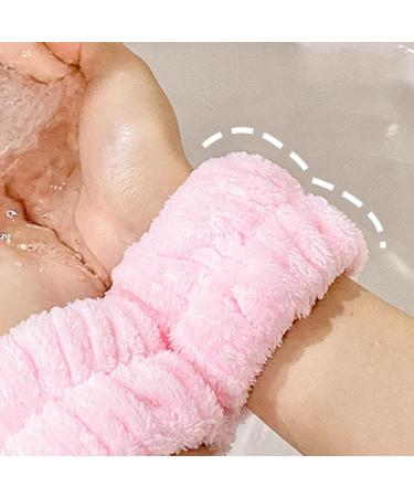 Super Absorbent Microfiber Wrist Spa Wash Towel Band | Prevent Spills | Multifunctional Use - International Shipping Available - Buy Online on GoSupps.com