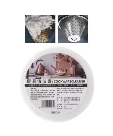 Kitchen Cleaner Kitchen Oven Cleaner | Portable Multi-Cleaning Paste Decontamination Cleaner for Ceramics Stoves Glass Faucets Sinks Pochy