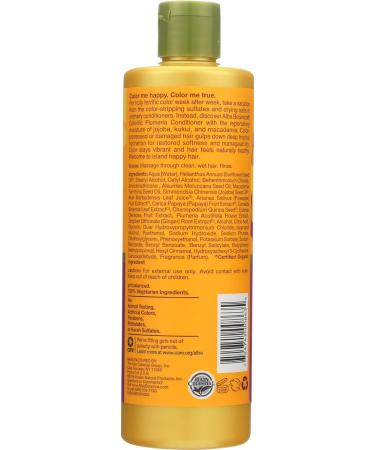 Alba Botanica Natural Hawaiian Conditioner - Colorific Plumeria 12 oz | Best Moisturizing Hair Care | International Shipping Available - Buy Online on GoSupps.com