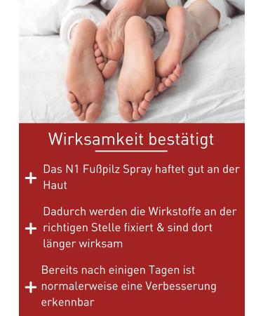 N1 Foot Fungus Spray 125ml | Relieves Itching & Redness | Fast Intense Treatment for Athlete's Foot & Skin Fungus | Medical Device - Buy Online! - Buy Online on GoSupps.com
